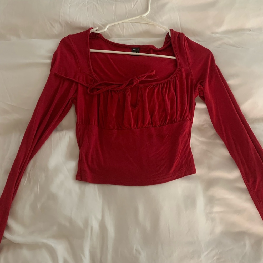Red long sleeve